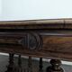 Renaissance-style table in solid walnut