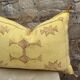 Coussin marocain en soie de cactus, coussin en soie Sabra, coussin