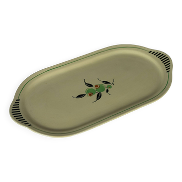 Plat de service vintage