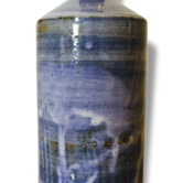 Vase bleu  signer "Atelier Palegre "