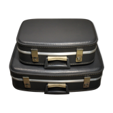 Nesting suitcases hostess & steward 60s