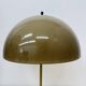 Vintage Mushroom table lamp with gold metal base , 1970s
