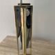 Hollywood Regency clock by Nufa Holland in brass 70s-80s