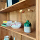 Art Deco library in solid oak