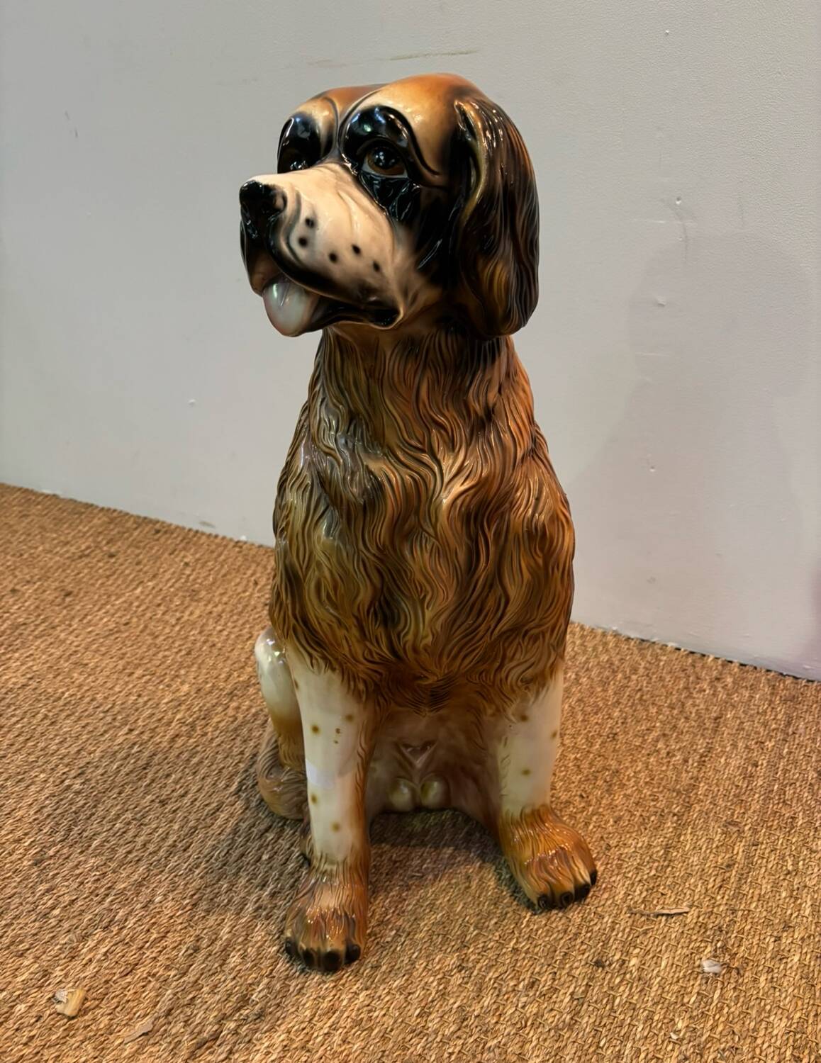 Earthenware dog 1970