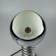 60s 70s table lamp ball lamp spring chrome metal space age design