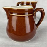 Set of 2 ceramic milk pots
