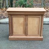 Buffet impérial rénové en bois du 20ème 120cm