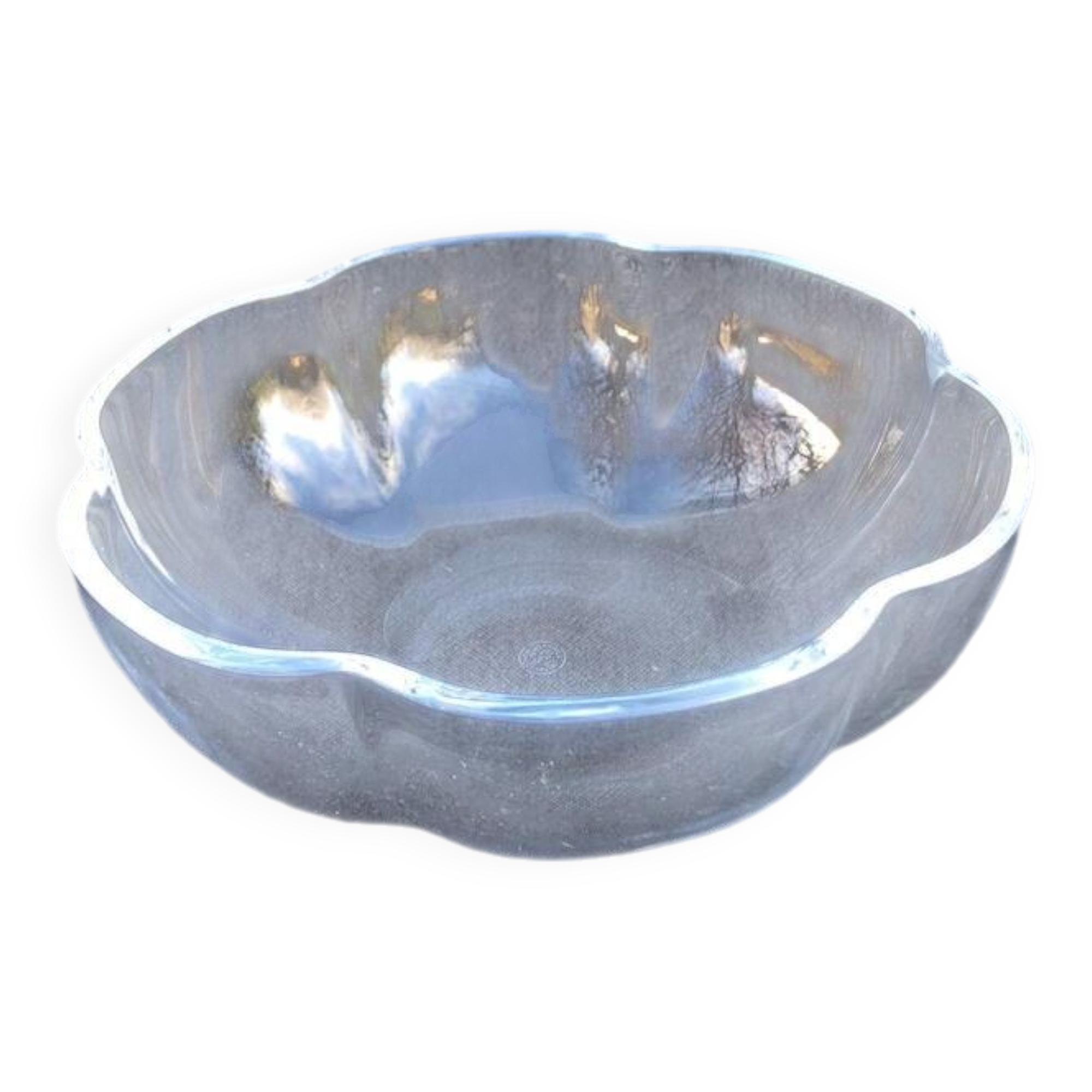 Baccarat crystal table centerpiece/fruit/salad bowl, France, mid-to-late 20