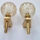 Pair of Midcentury Wall Lamps in style of Gaetano Sciolari, Italy, 1970s