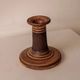 Vintage Danish ceramic candle holder, handmade.