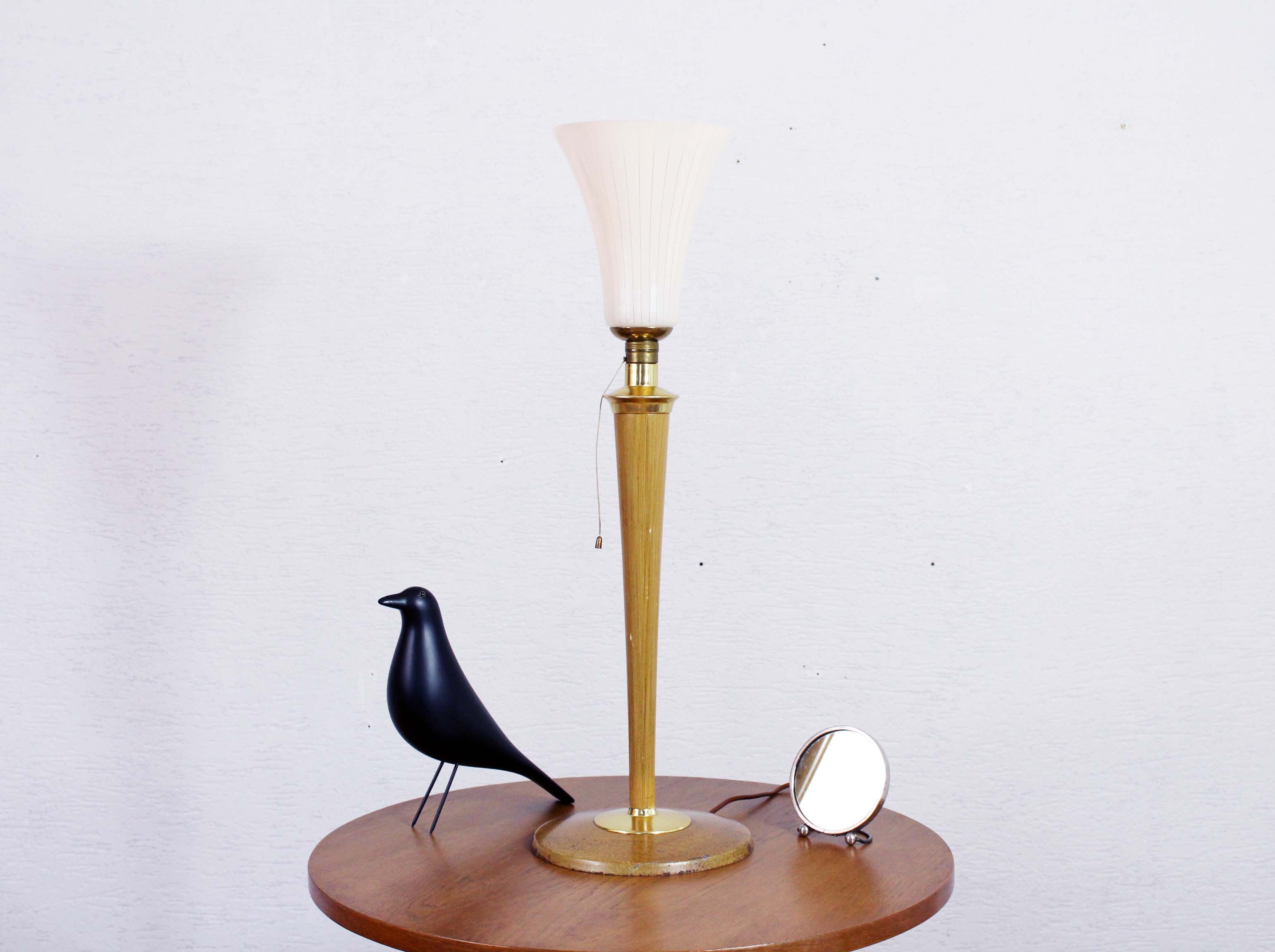 Mazda art déco lampe années 50