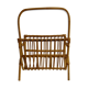 Rattan magazine rack