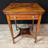 Asian handkerchief game table