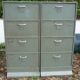 Workshop cabinet 4 swivel drawers in iron JEC 1960