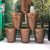 Set of 6 Gres glasses