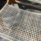 Chair / garden armchair / single-seater in retro rattan