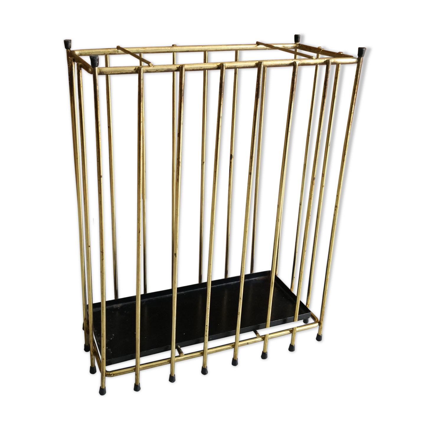 Golden umbrella holder 50/60 years