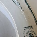 Set of 8 plates, 2 dishes, 2 compotiers - KG Lunéville Laetitia decoration