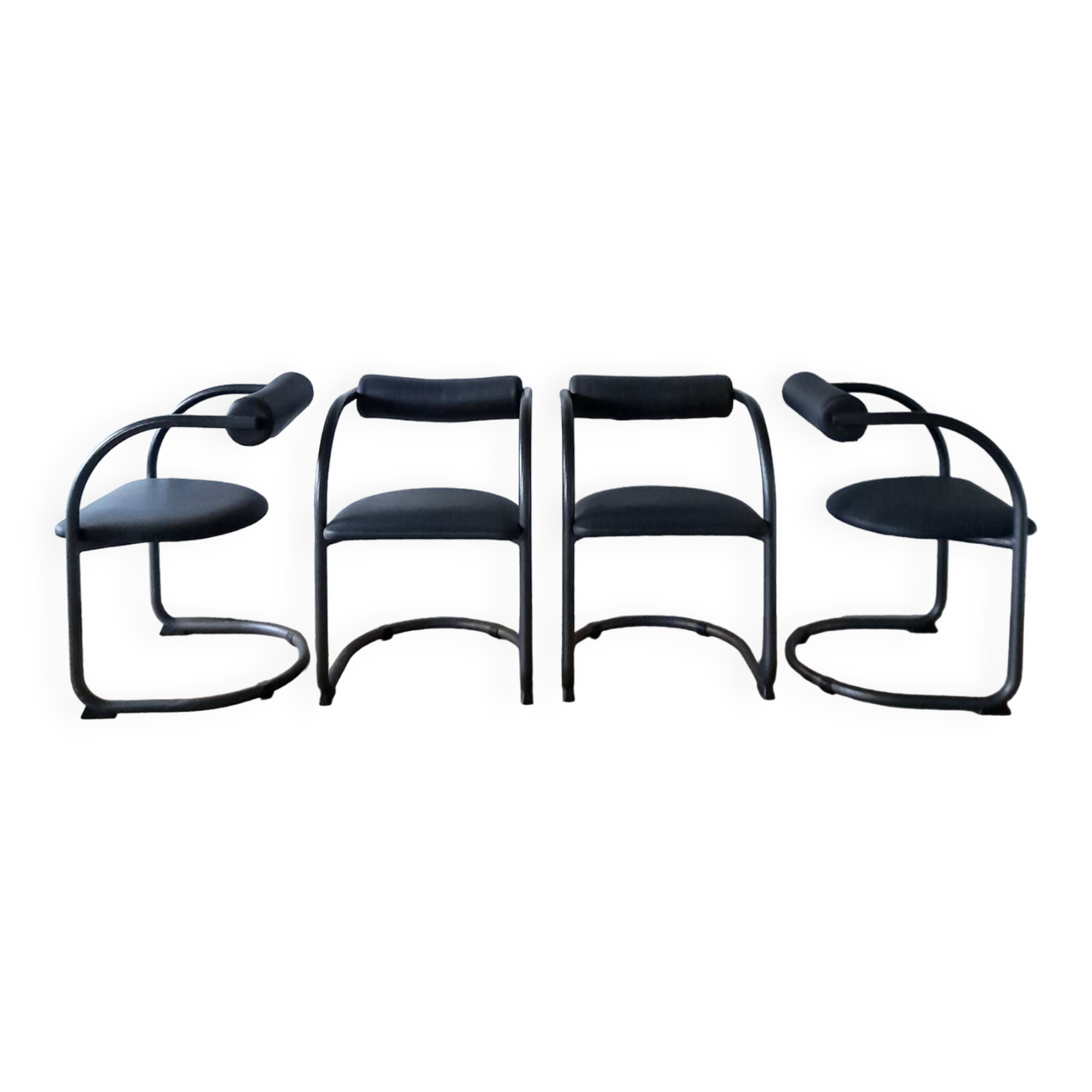 Set of 4 80s dining room chairs