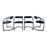 Set of 4 80s dining room chairs