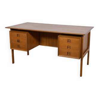 Bureau Mid-Century en Teck par Arne Vodder pour Sibast, Danemark, 1960s