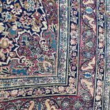 Ancient Persian Kirman carpet end 140x218 cm