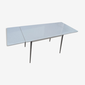 Table a manger en formica blanc