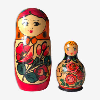 Set of two matryoshkas