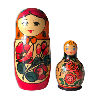 Set of two matryoshkas