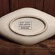 Beautiful large vintage French serving plate by R. Lafitte. General Depot, Terre de Fer, Salins.