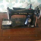 Furniture sewing old singer machine