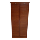 Vintage filing cabinet with roller shutters