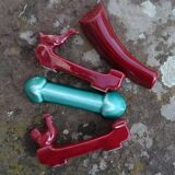 Set of 4 ceramic knife holders