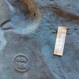 Plaques chat et chien bronze