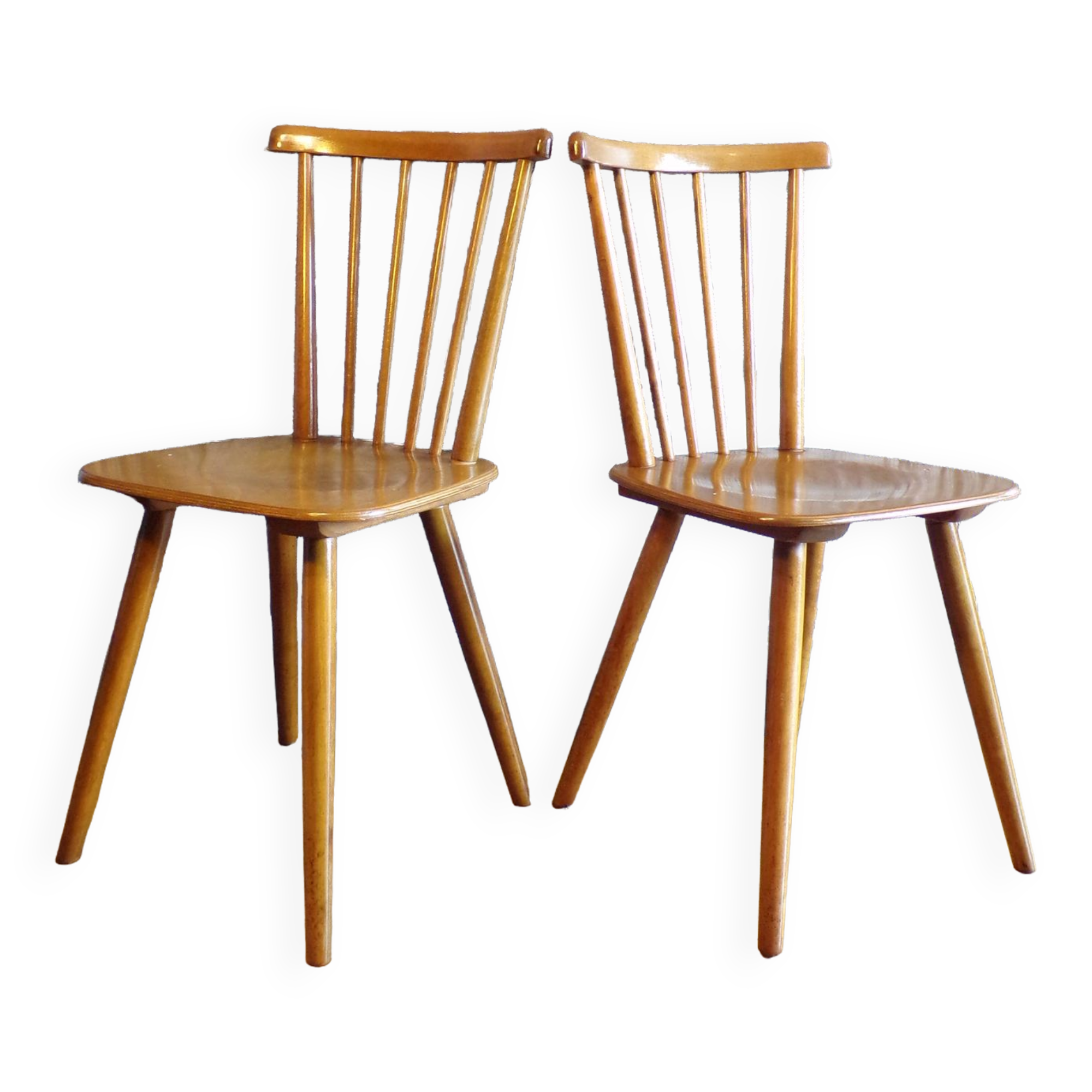 Pair of Scandinavian Windsor chairs