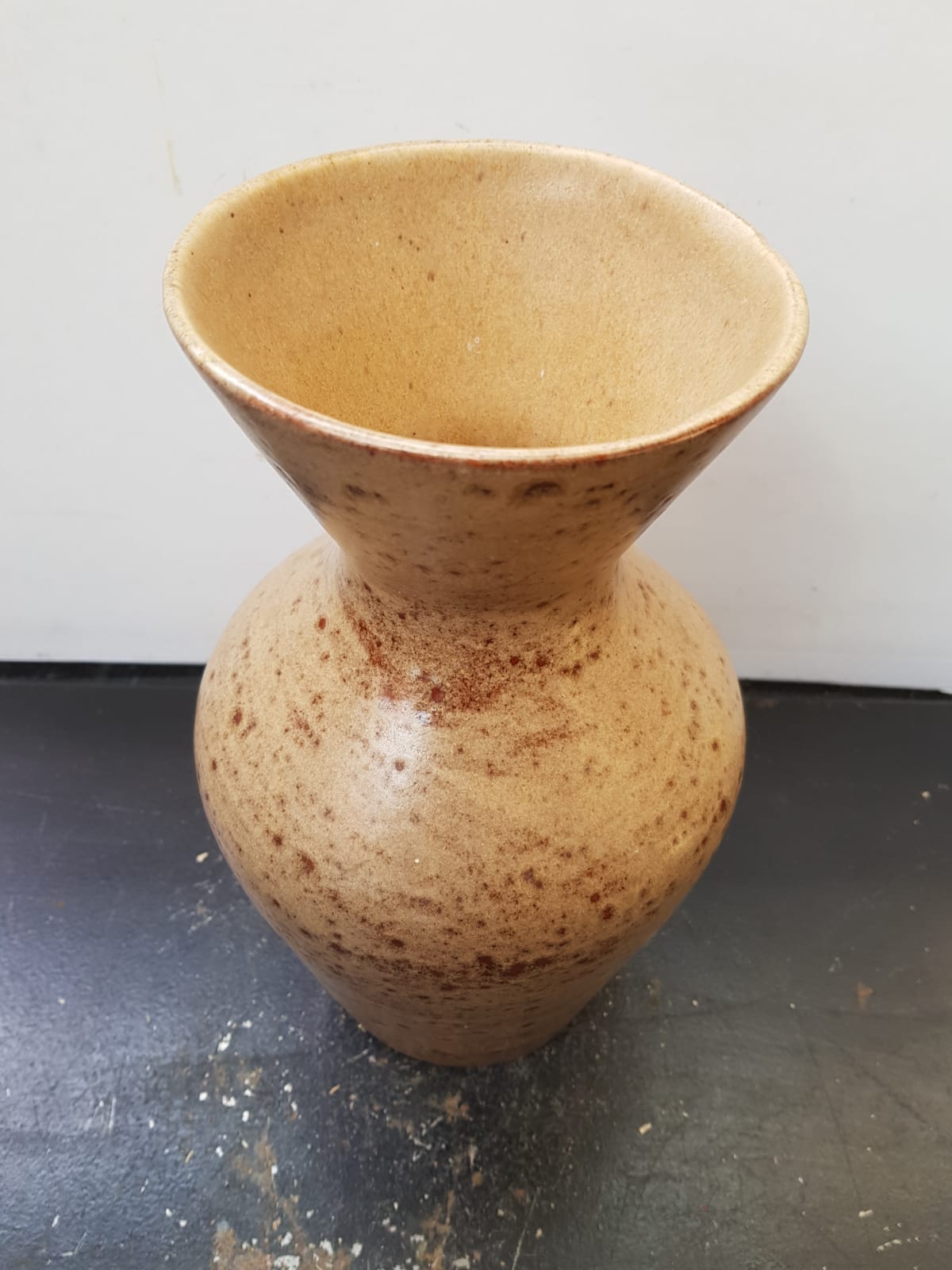 Old etruscan vase ceramic