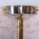 Mid-Century Modern Floor Lamp in Brass and Opaline Glass, 1960s