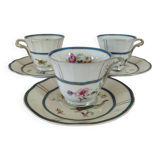 Bernardaud porcelain coffee cups