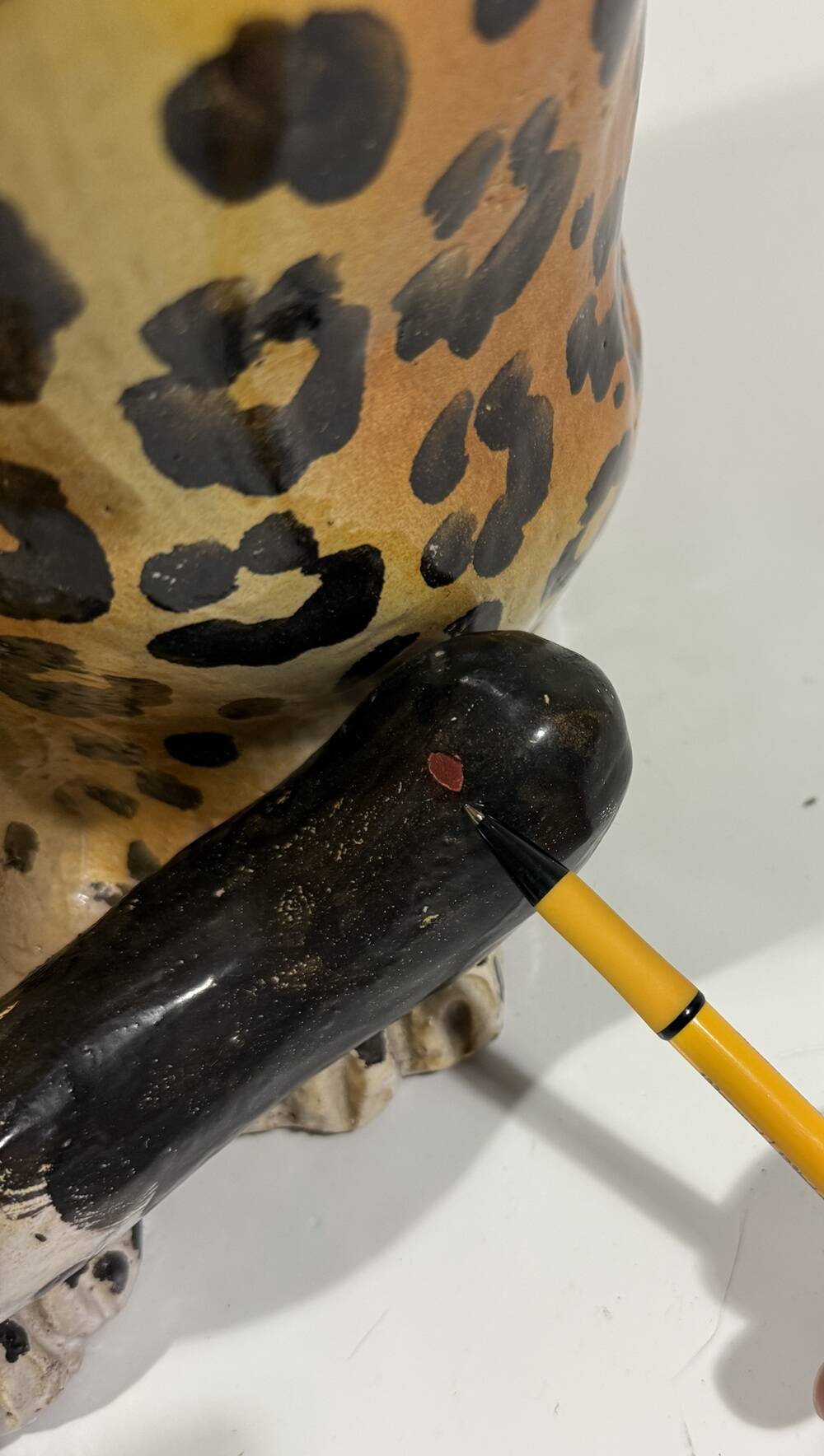Large Italian ceramic leopard 1970’s