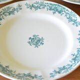 Lot of 3 plates Robert Charbonnier by Longchamp