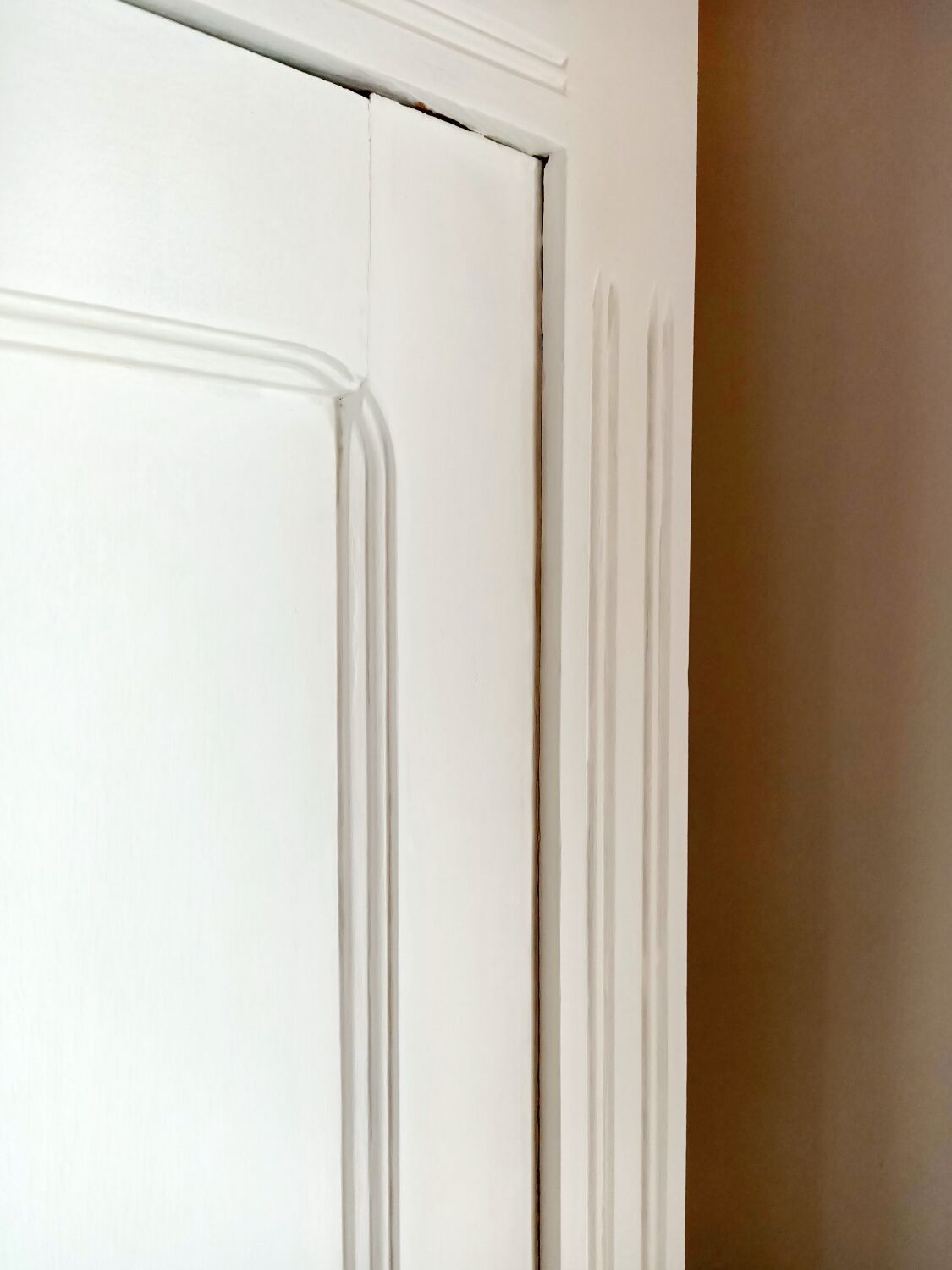 White Parisian wardrobe