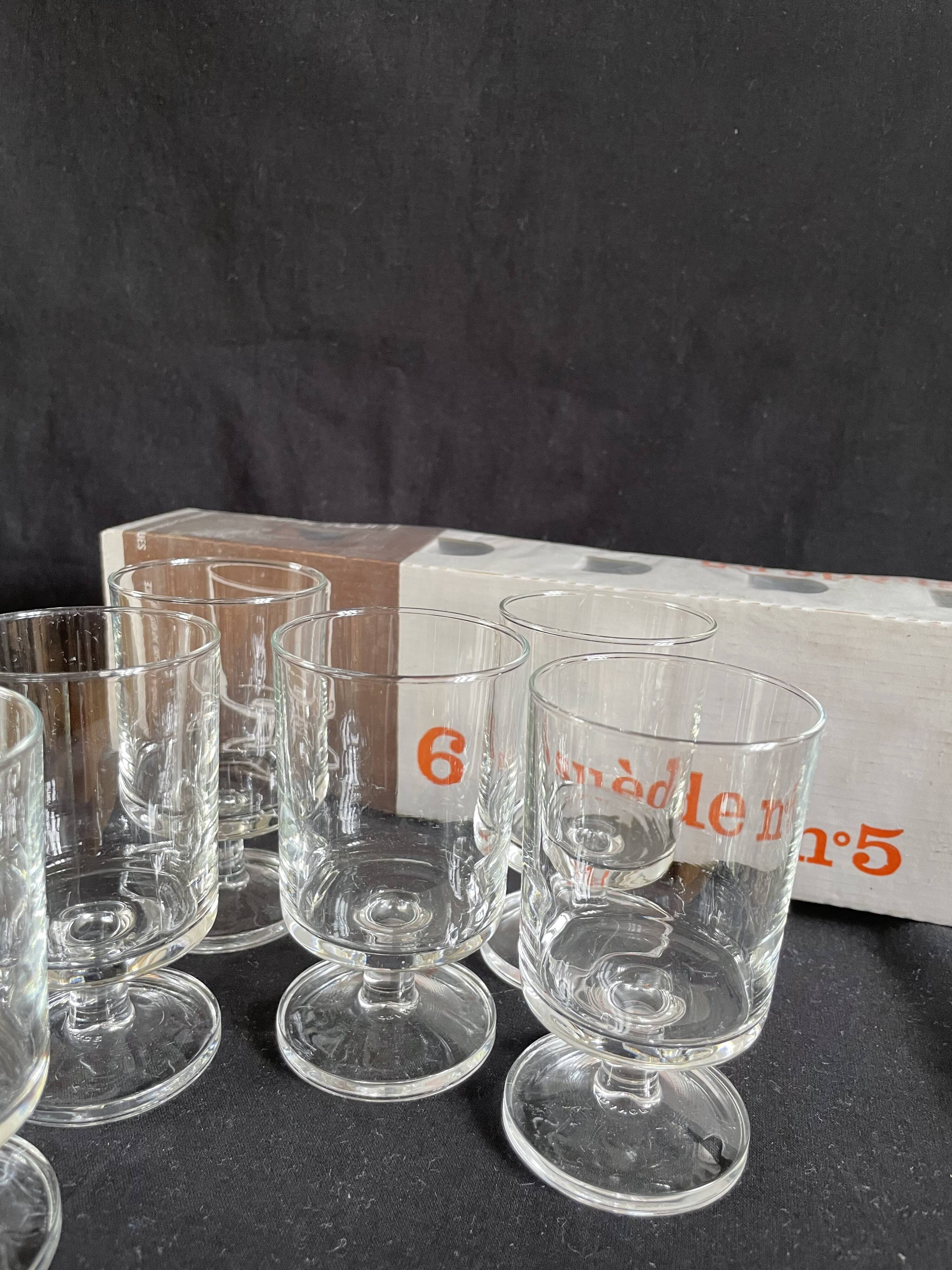 6 glasses Luminarc Sweden