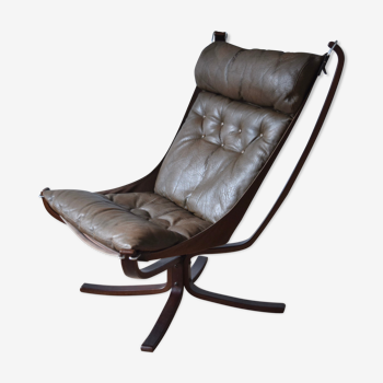 Mid-Century Falcon Chair, Sigurd Ressel Vatne Møbler, 1970