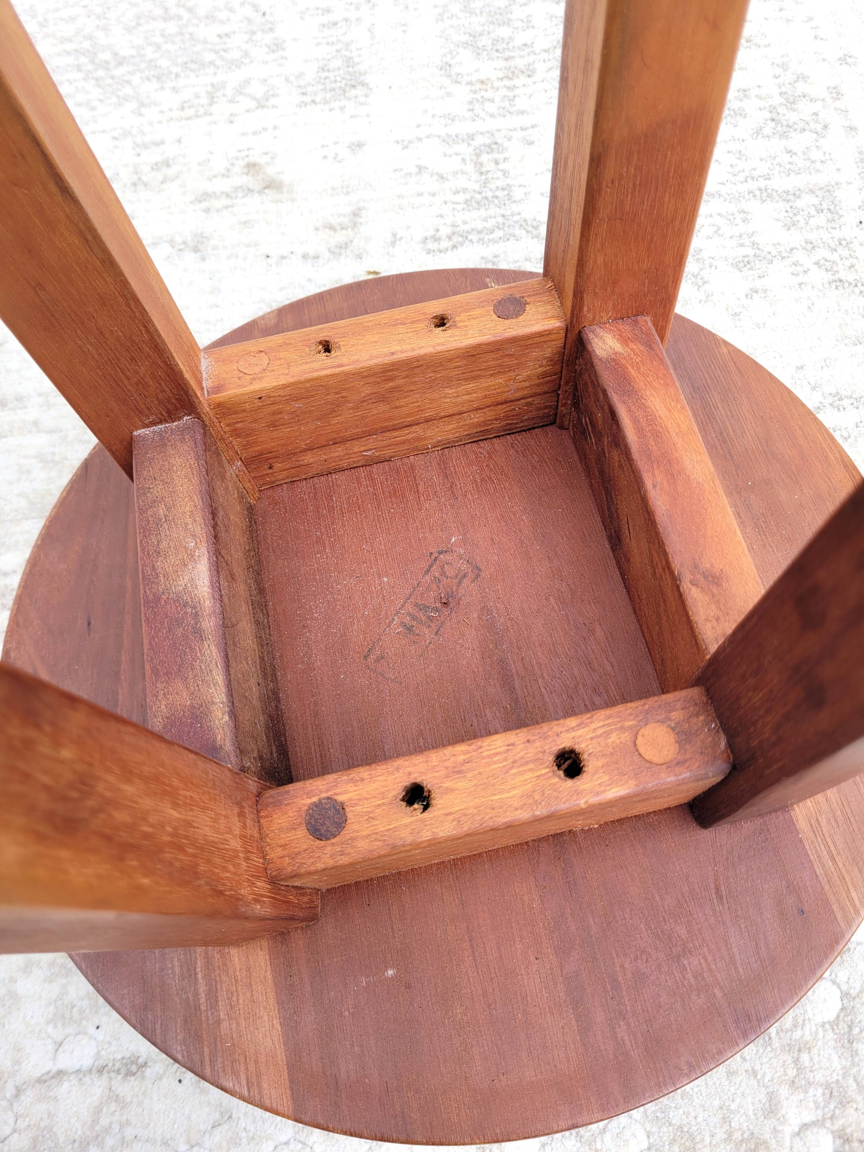 Low wooden stool FSC