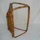 Fruit basket with handle - rattan - bamboo from the 50s
