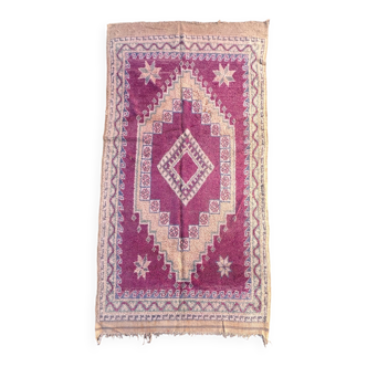 Tapis Marocain Ait Bou Sbaa violet - 304 x 158 cm