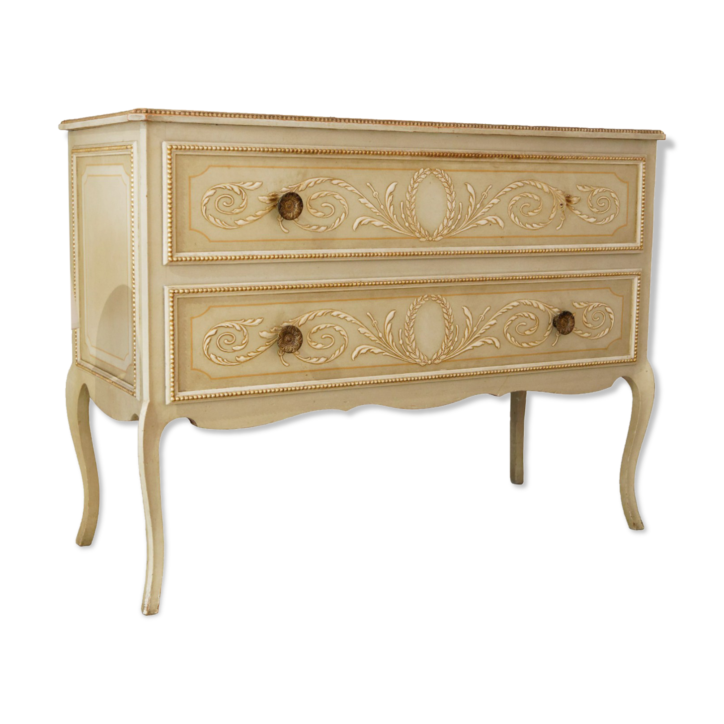 Chest of drawers 2 drawers venetian style