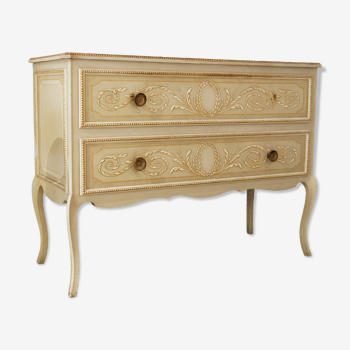 Chest of drawers 2 drawers venetian style