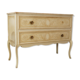 Chest of drawers 2 drawers venetian style